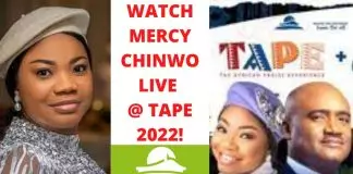 Mercy Chinwo - TAPE 2022 House On The Rock (Live performance)
