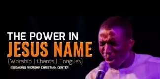Theophilus Sunday - The Power in Jesus Name | Tongues | Chants