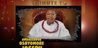 The Amin Man - Tribute to Osayomore Joseph